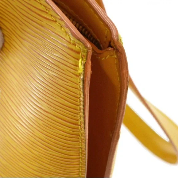 Louis Vuitton Shoulder Bag Epi Shopping Jaune - Picture 7 of 11